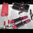 Red Rear Lower Control Arms+F amp;amp;R Camber Arms+Coilover SET for 02-06 Acura RSX