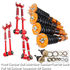 Front Balljoint+Rear Camber Arm/Toe Arm/Set-back+Coilover for 08-12 Honda Accord