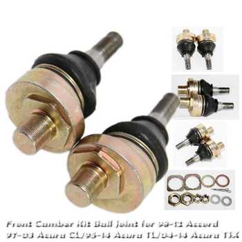 Front Camber Kit Balljoint for 98-12 Accord/ 97-03 Acura TL/95-14 Acura TL 