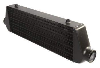 UNIVERSAL INTERCOOLER 27x7x2.5  2.5&#034; Inlet/Outlet Tube and Fin