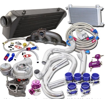 K04-015 Turbo Kit+Oil Cooler Kits fit 98-05 VW Golf  Jetta GTI 1.8T Bolt on