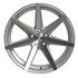 One 20x10 Rohana RC7 5x114.3 45 Silver Wheel Rim