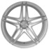 One 20x10 Rohana RC8 5x114.3 45 Silver Wheel Rim