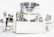 Universal T6 Performance 65mm Intake Throttle Body CNC w/Adaptor Plate Silver