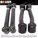 4PCS Rear Lower+Upper ADJ Control Arms for 93-98 Grand Cherokee 97-06 Wrangler