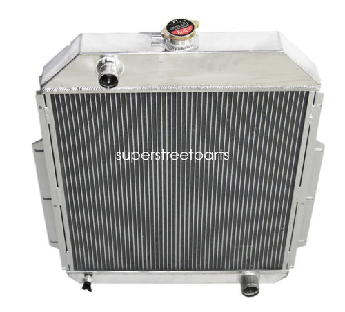 3Row Aluminum Racing Radiator fits 48-52 Ford F1-F8 Truck w/Chevy L6/V8