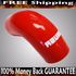RED  2.25" Universal 90 Degree Elbow Silicone Hose Turbo Pipe 