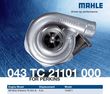 MAHLE 043 TC 21101 000 Turbo for MF5650 Perkins T6.354.4 6.0L T04B74 1447462M91