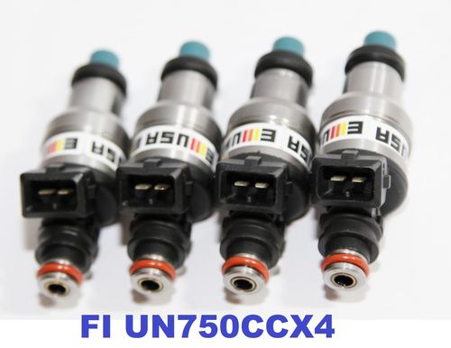 Set of 4 Fuel Injectors 500cc for Honda D16 D18 B16 B18 B20 F22 H22 H22A VTEC 
