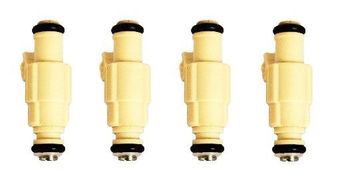 4 Pieces Fuel Injectors fit 99-04 Land Rover Range Rover Discovery 4.0L 4.6L V8