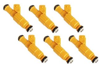 Set of 6 Fuel Injectors For 87-98 JEEP 4.0L REPLACE 0280155710 0280155700