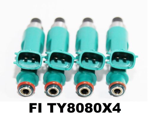 4x Fuel Injectors For 04-09 Toyota Camry / 04-08 RAV4 / Solara 2.4L I4 – EMUSA