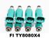 1set (4) Fuel Injectors for 04-09 Toyota Camry /04-08 Toyota RAV4/Solara 2.4L I4
