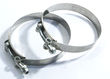 2x3.5 quot; Stainless Steel TBolt Clamp for Silicone Coupler Intercooler Turbo Intake