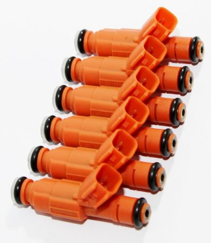 24lb Upgrade Fuel Injector Set (6) For 1999-2006 4.6L/4.7L Jeep Stroker EV6 – Bosch Reman