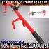 RED Universal Steering Wheel Lock Anti-Theft Security Device Twin Hooks