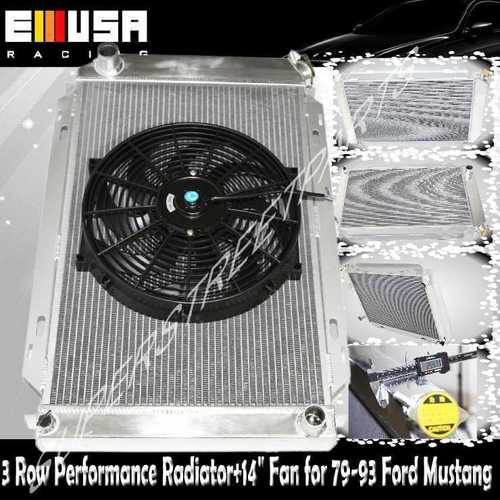 3 Row Aluminum Racing Radiator+14