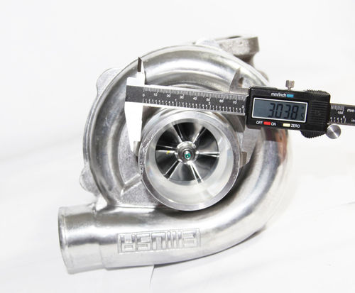 EMUSA Billet Wheel T3/T4 Hybrid Turbo Charger .50 A/R Compressor .63 A/R Turbine