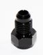 BLACK  4AN AN-4 Male Thread Straight Weld on Flare Aluminum Anodized Fitting