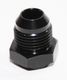 BLACK 8AN AN-8 Male Thread Straight Weld on Flare Aluminum Anodized Fitting