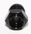 BLACK 8AN AN-8 Male Thread Straight Weld on Flare Aluminum Anodized Fitting