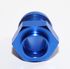 BLUE 10AN AN-10 Male Thread Straight Weld on Flare Aluminum Anodized Fitting