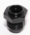 BLACK 10AN AN-10 Male Thread Straight Weld on Flare Aluminum Anodized Fitting