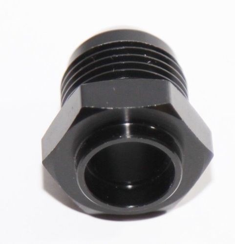 BLACK 10AN AN-10 Male Thread Straight Weld on Flare Aluminum Anodized Fitting 
