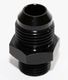 Black AN8 M16*1.5 Oil/Fuel Line Hose End Male/Female Union Fitting Adapter