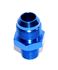 BLUE 10AN AN-10 to 3/8" NPT Male Thread Straight Aluminum Fitting Adapter