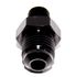 BLACK 6AN AN-6 to 1/8" NPT Male Thread Straight Aluminum Fitting Adapter