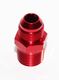 RED 8AN AN-8 to 1/2 quot; NPT Male Thread Straight Aluminum Fitting Adapter
