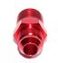 RED 8AN AN-8 to 1/2" NPT Male Thread Straight Aluminum Fitting Adapter