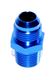 BLUE 10AN AN-10 to 1/2 quot; NPT Male Thread Straight Aluminum Fitting Adapter