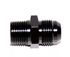 BLACK 10AN AN-10 to 1/2" NPT Male Thread Straight Aluminum Fitting Adapter