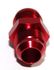 RED 10AN AN-10 Male Thread Straight Aluminum Anodized Fitting Adapter