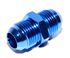 Black 10AN AN-10 Male Thread Straight Aluminum Anodized Fitting Adapter