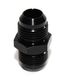 BLACK 10AN AN-10 Male Thread Straight Aluminum Anodized Fitting Adapter