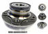 Rear New Wheel Hub Bearing For Audi A4 B8 A5 A6 C7 FWD ONLY