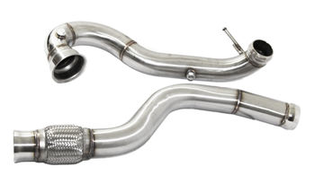 Fit Mercedes Benz 14-16 A45 AMG/14-15 CLA45 AMG GLA45 AMG 3" Catless Downpipe
