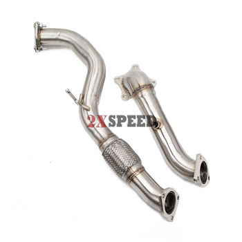 Stainless Catless Down Pipe Downpipe for Civic 16-18 1.5 Turbo EX SI FC FK7