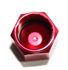 RED 8AN AN-8 Flare Cap Block Off Aluminum Anodized Fitting