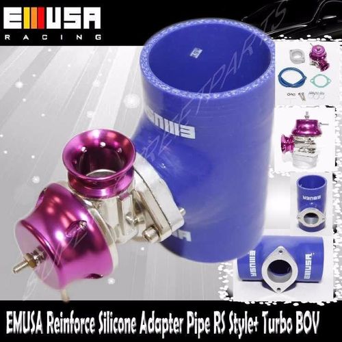 thumbnail image 2 of EMUSA RS Type Blow Off Valve BOV Kit – Includes 3 Piping Adapters & Flange 2 of 4