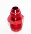RED AN8 8AN TO AN10 Male Thread Straight Aluminum Anodized Fitting Adapter