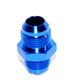 BLACK AN8 8AN TO AN10 Male Thread Straight Aluminum Anodized Fitting Adapter