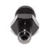 BLACK AN6 6AN TO AN10 Male Thread Straight Aluminum Anodized Fitting Adapter