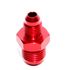 RED AN4 4AN TO AN6 6AN  Male Thread Straight Aluminum Anodized Fitting Adapter