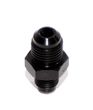 BLACK AN4 4AN TO AN6 6AN  Male Thread Straight Aluminum Anodized Fitting Adapter