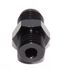 BLACK 6AN AN-6 to M14x1.5 NPT Male Thread Straight Aluminum Fitting Adapter