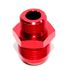 RED 10AN AN-10 to M18x1.5 NPT Male Thread Straight Aluminum Fitting Adapter